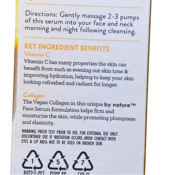BY NATURE FROM ZEALAND VITAMIN C +COLLAGEN BRIGHTENING +HYDRATING FACE SERUM - Picture 3 of 3